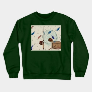 Gone Fishing for good! Crewneck Sweatshirt